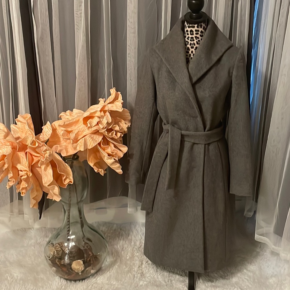 Fitted Wool Trench